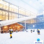 برف بازی در کیش