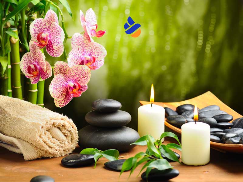 ماساژ سنگ داغ در کیش